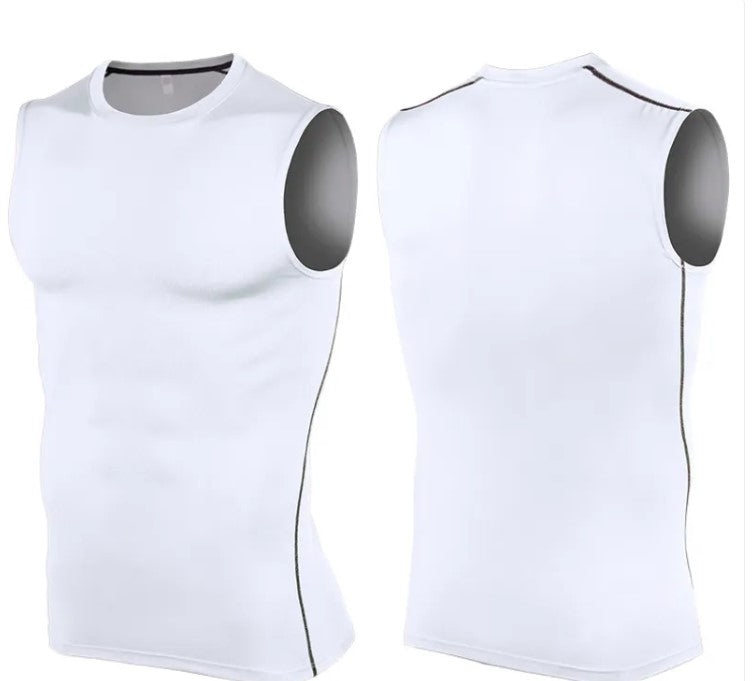 Athletic High-Neck Tank Top