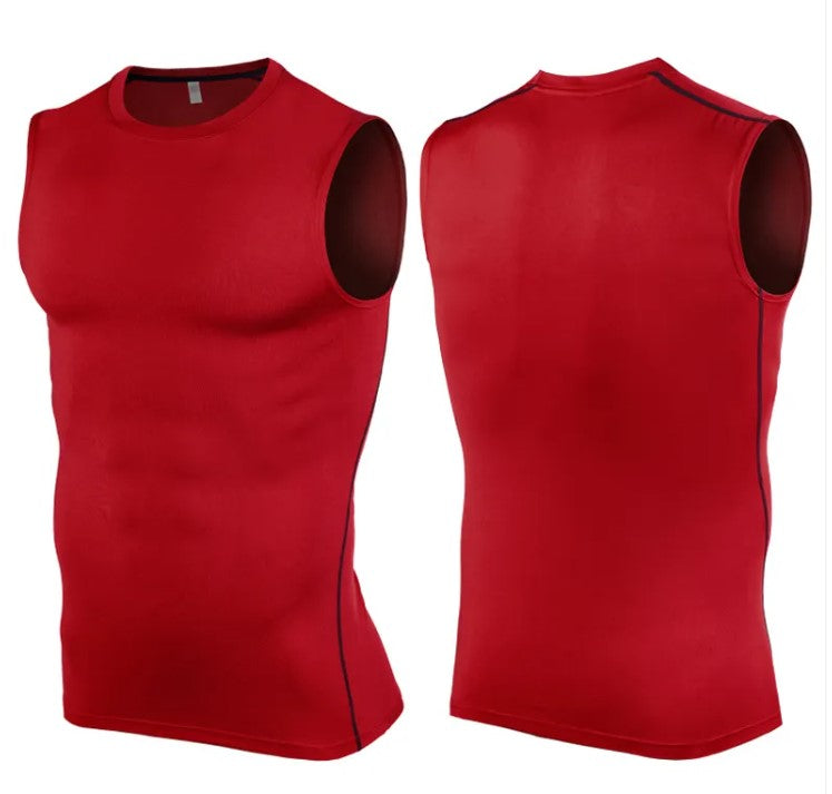 Athletic High-Neck Tank Top